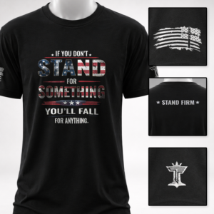 Stand for Something Patriotic Shirt - Image 4
