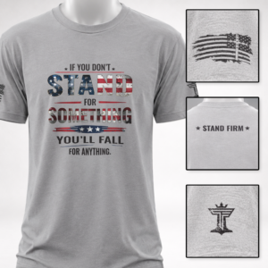 Stand for Something Patriotic Shirt - Image 2