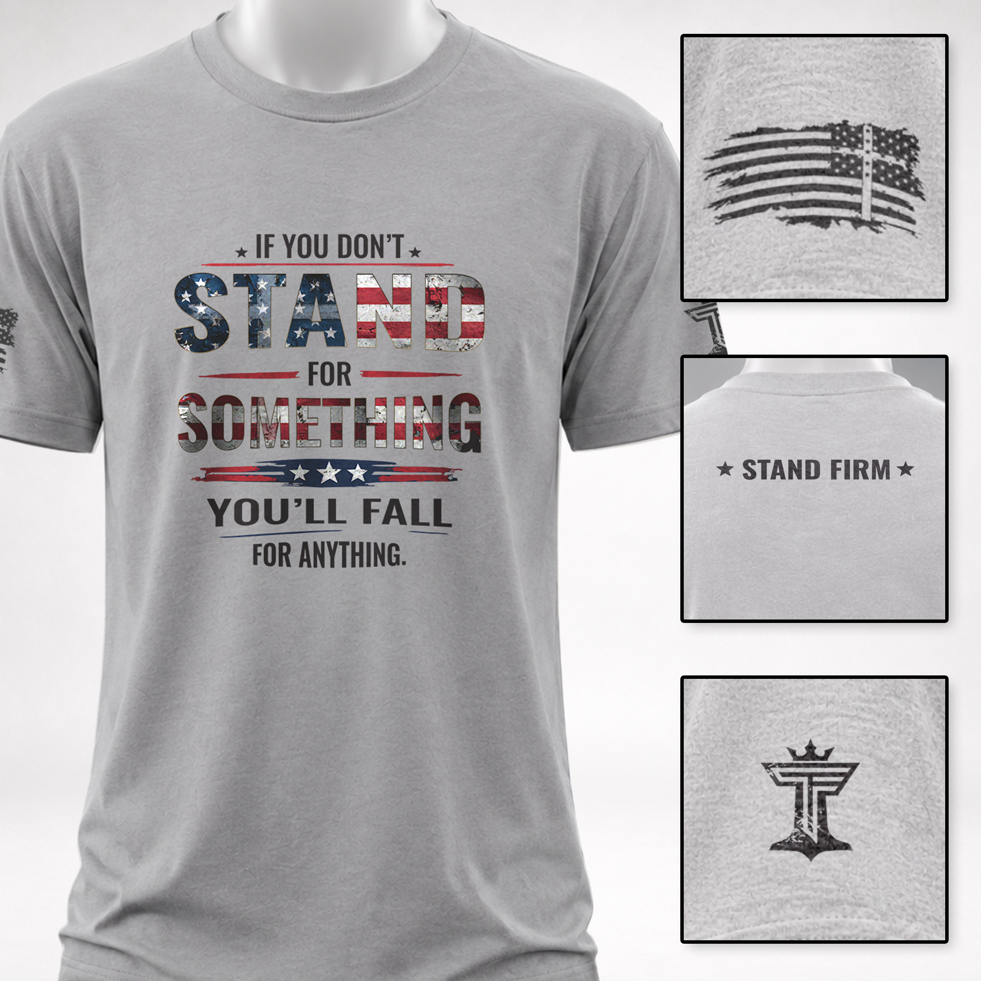 Stand for Something Patriotic Shirt