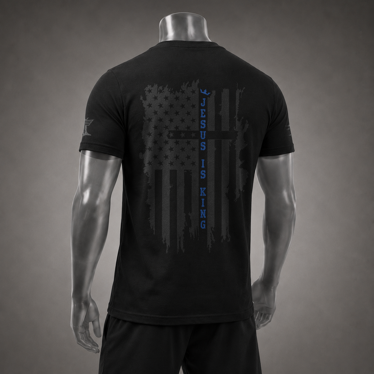 Jesus Is King Patriotic Faith Shirt