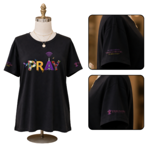Pray Women's Faith T-Shirt - Image 6