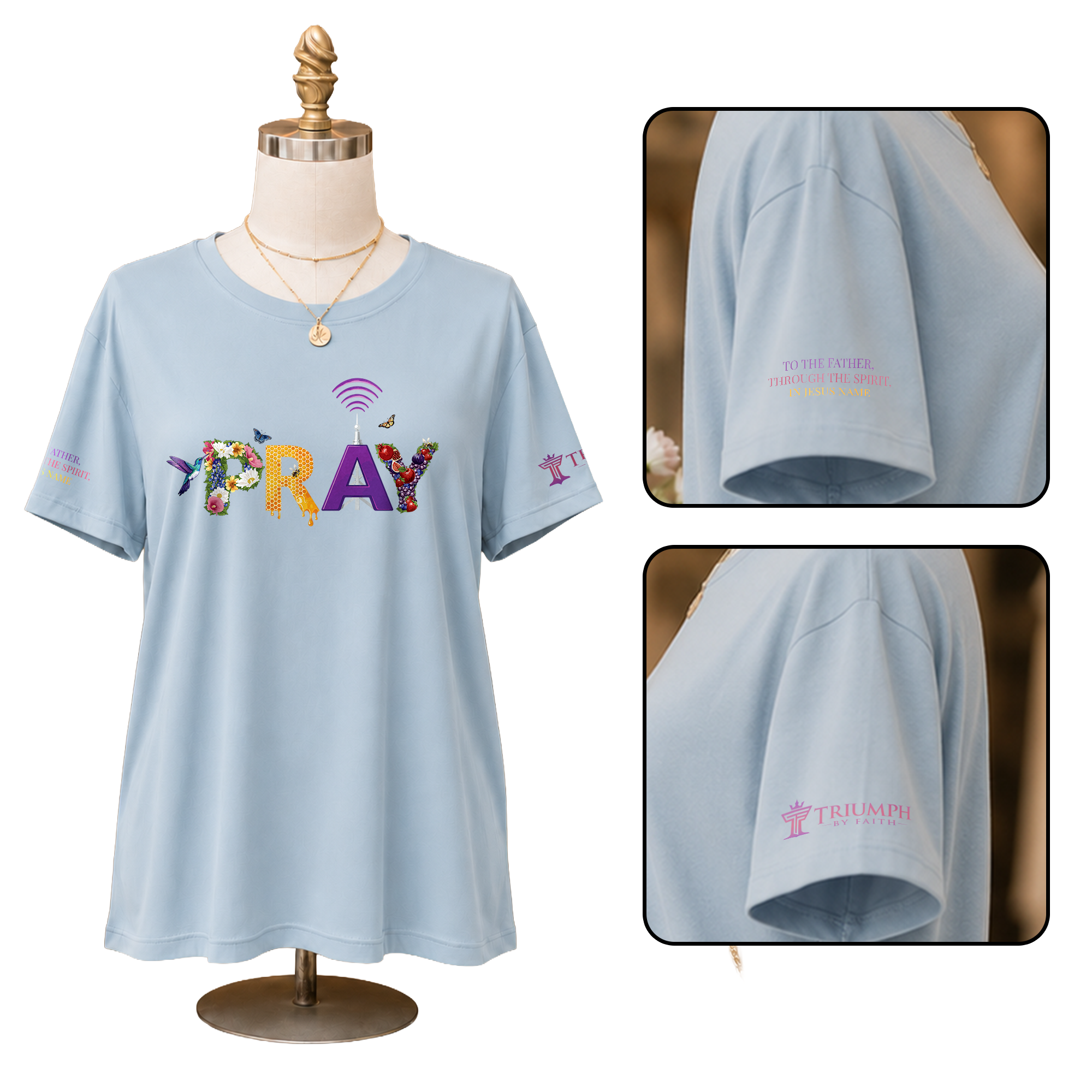 Pray Women's Faith T-Shirt
