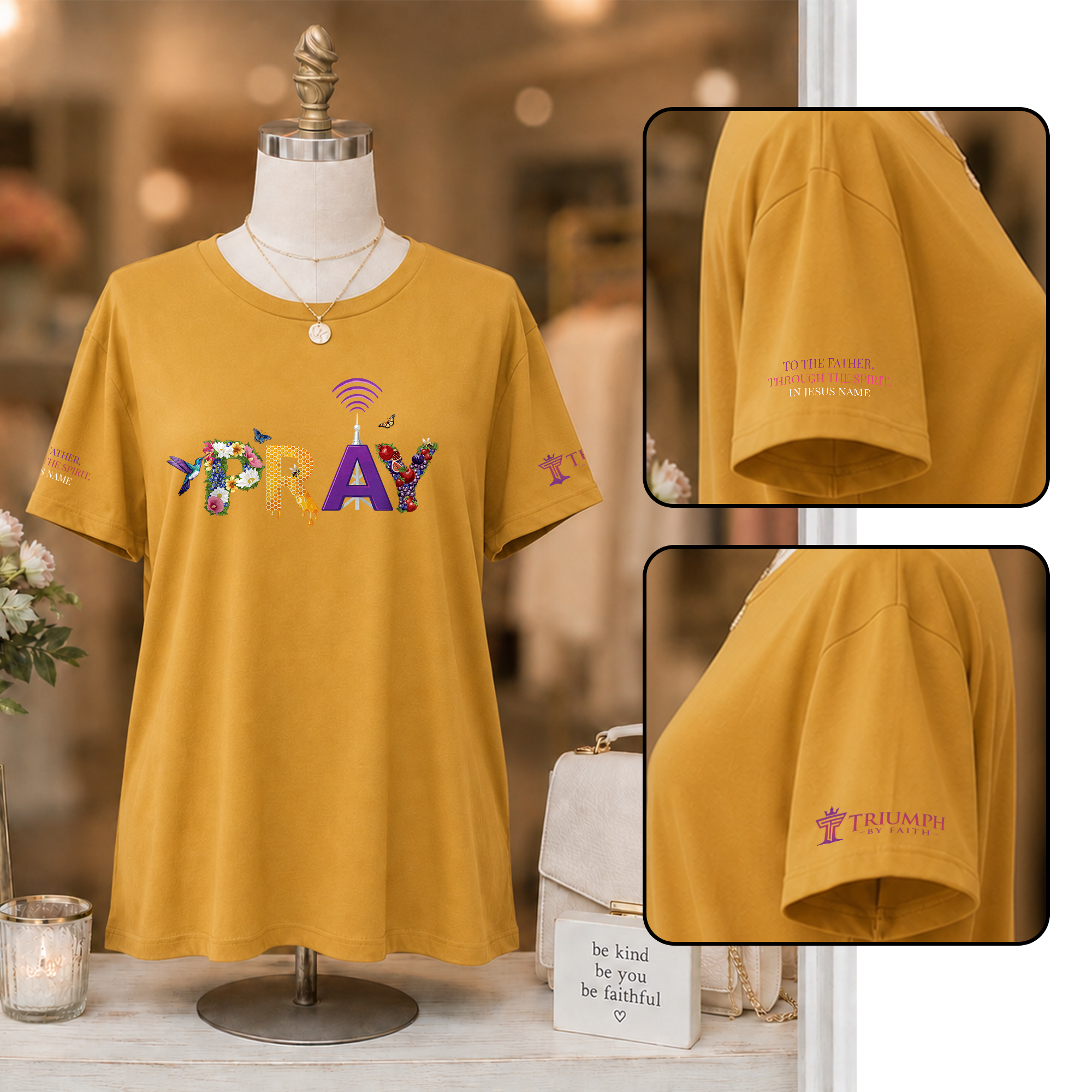 Pray Women's Faith T-Shirt