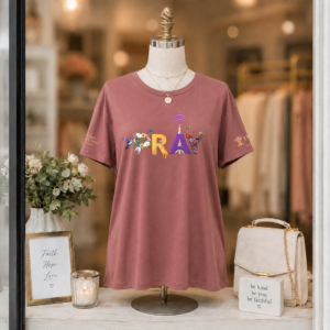Pray Women's Faith T-Shirt - Image 11