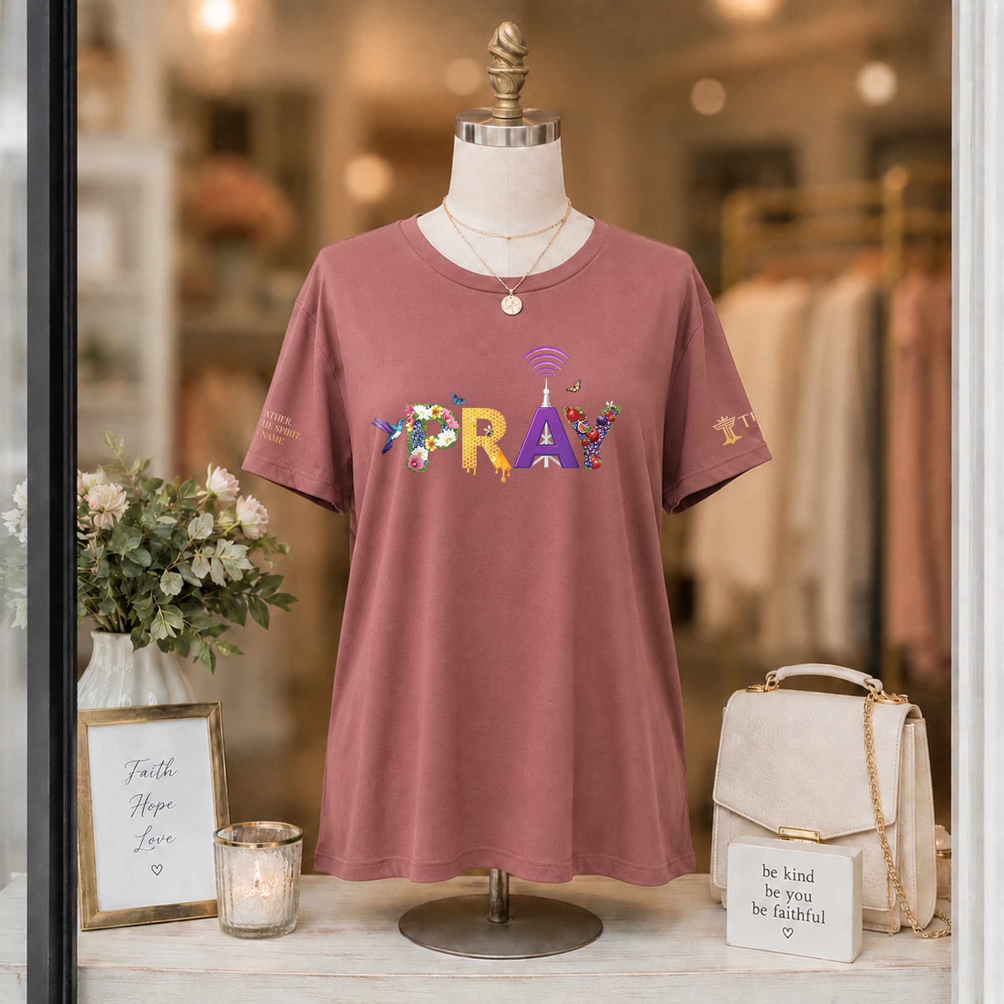 Pray Women's Faith T-Shirt