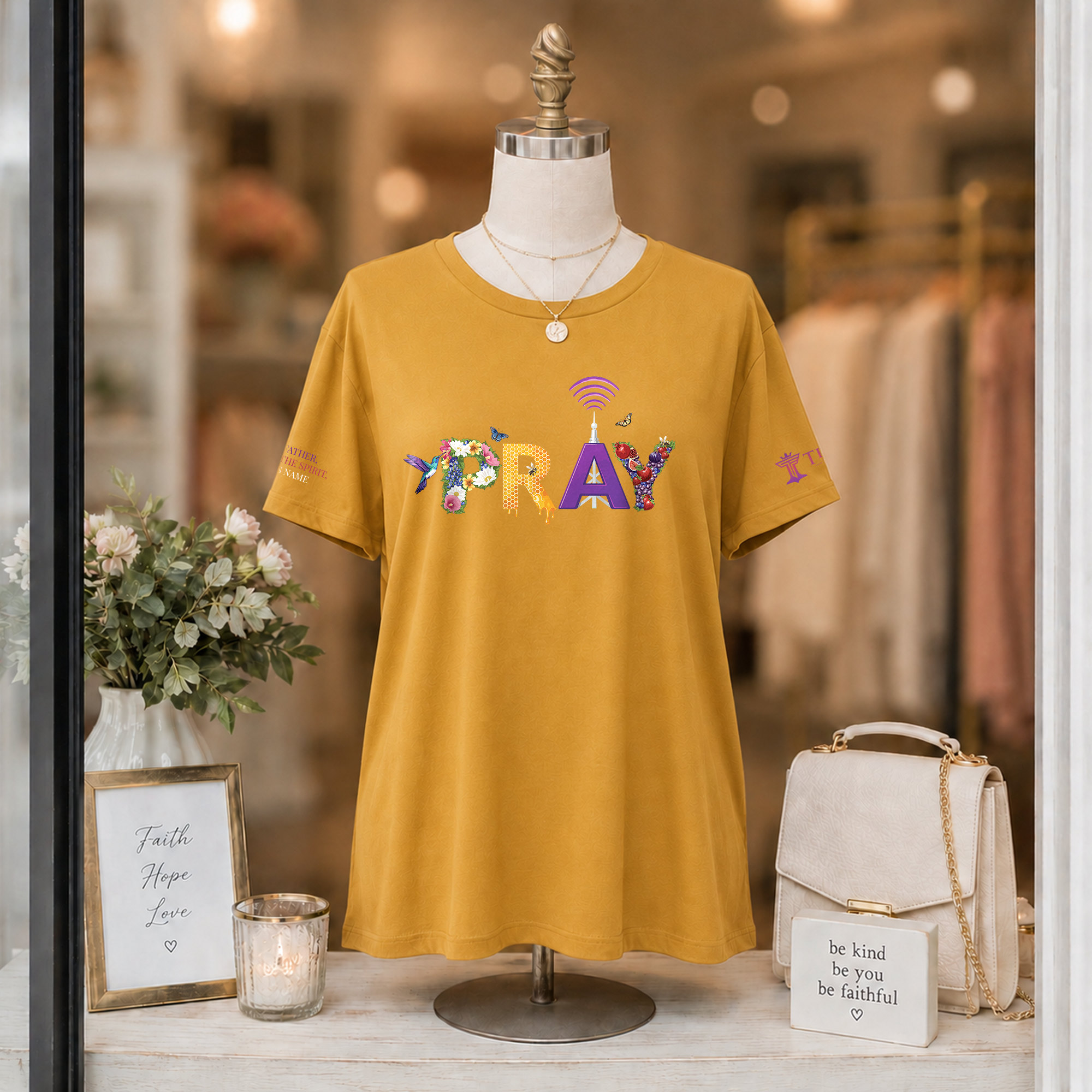 Pray Women's Faith T-Shirt