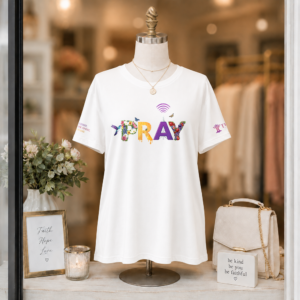 Pray Women's Faith T-Shirt - Image 7