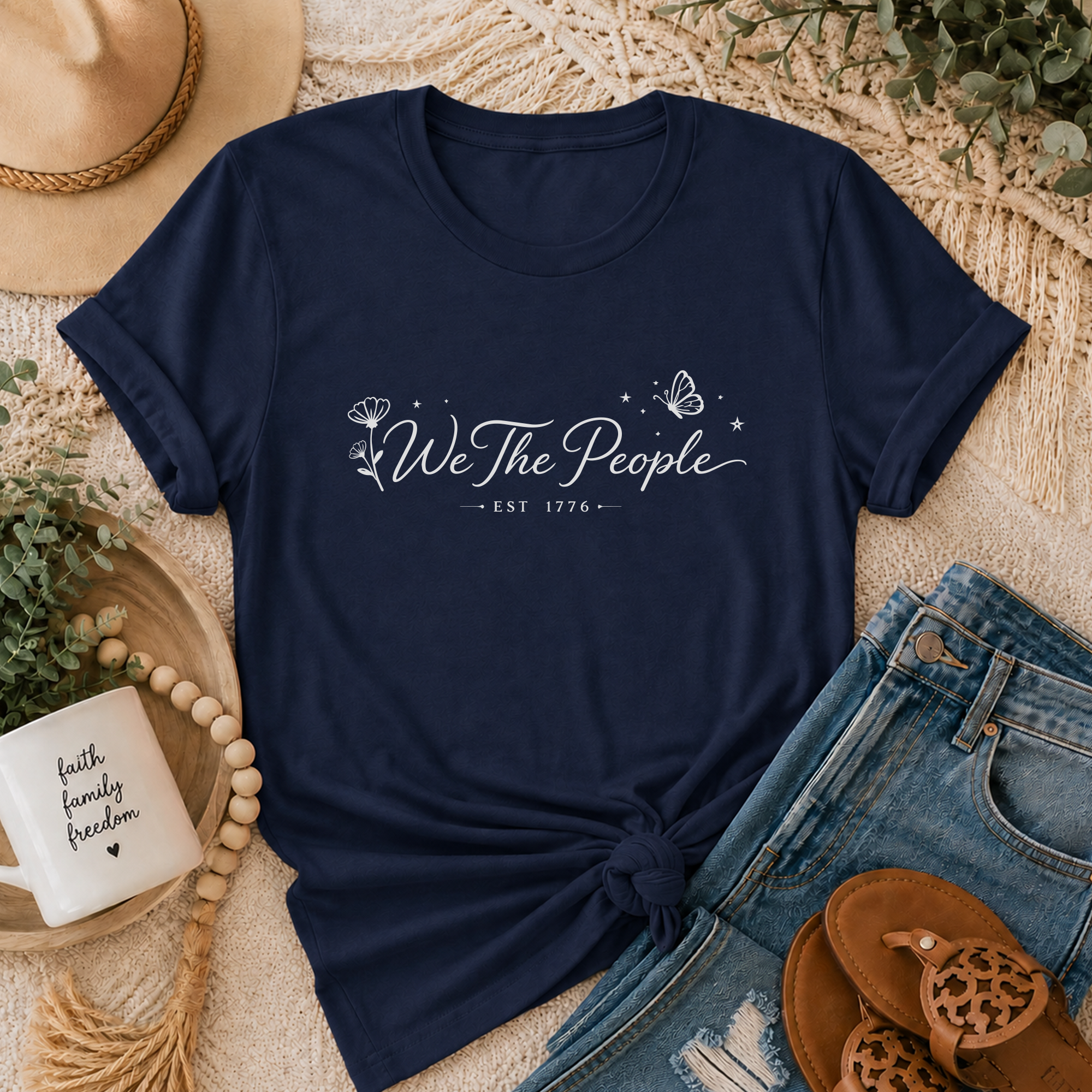 We The People Patriotic Tee