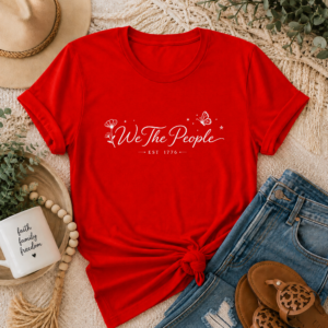 We The People Patriotic Tee - Image 1