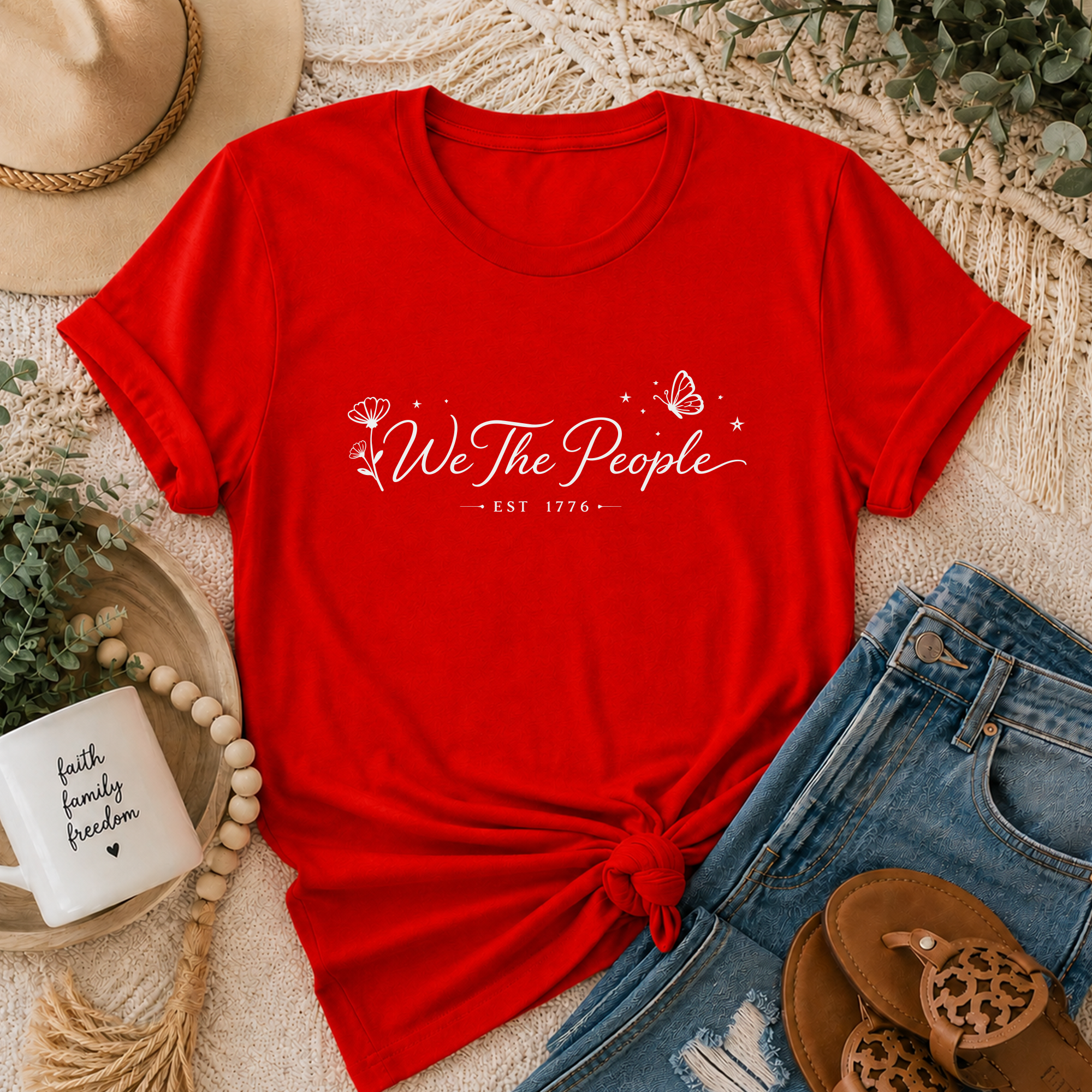 We The People Patriotic Tee