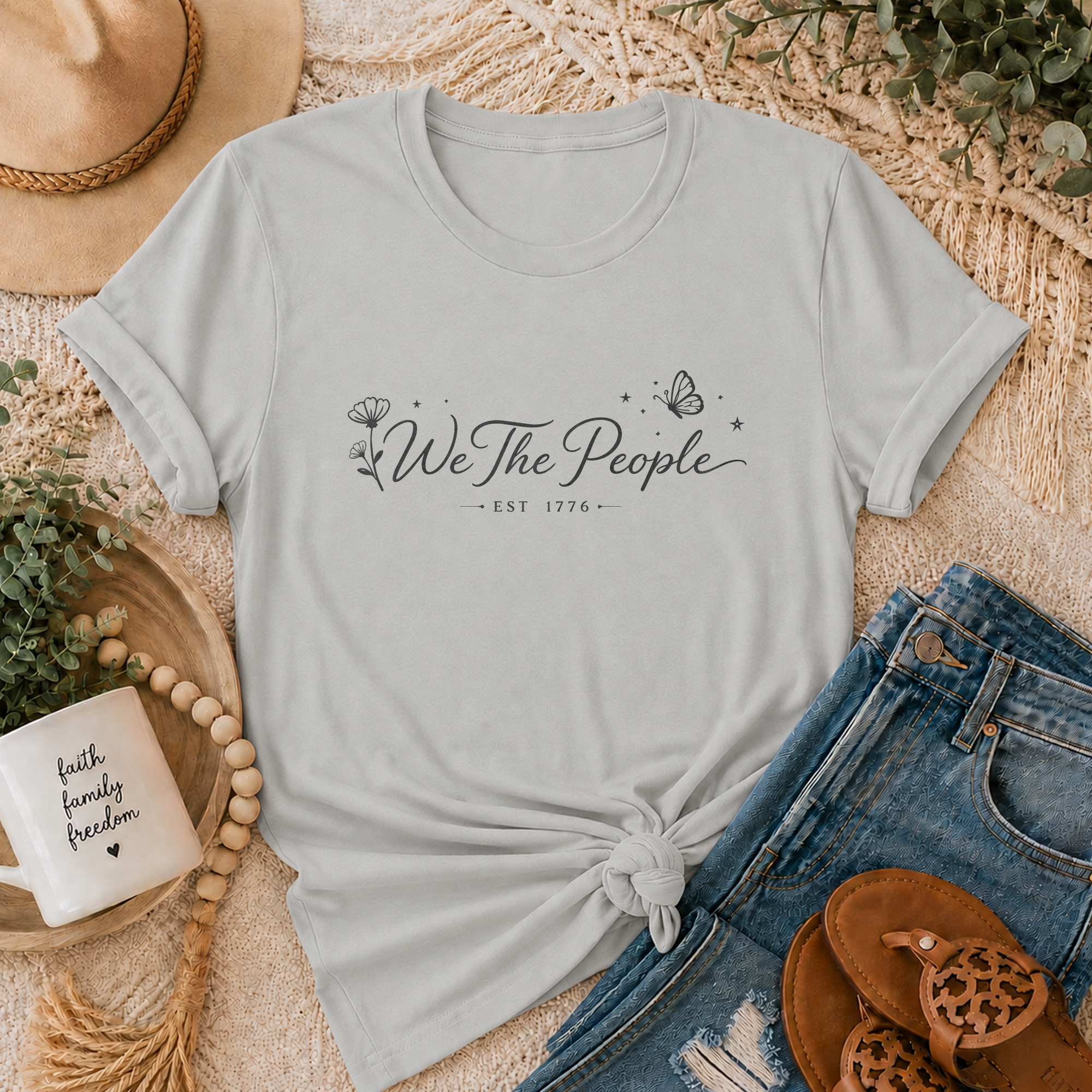 We The People Patriotic Tee