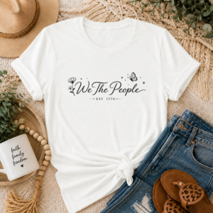 We The People Patriotic Tee - Image 2