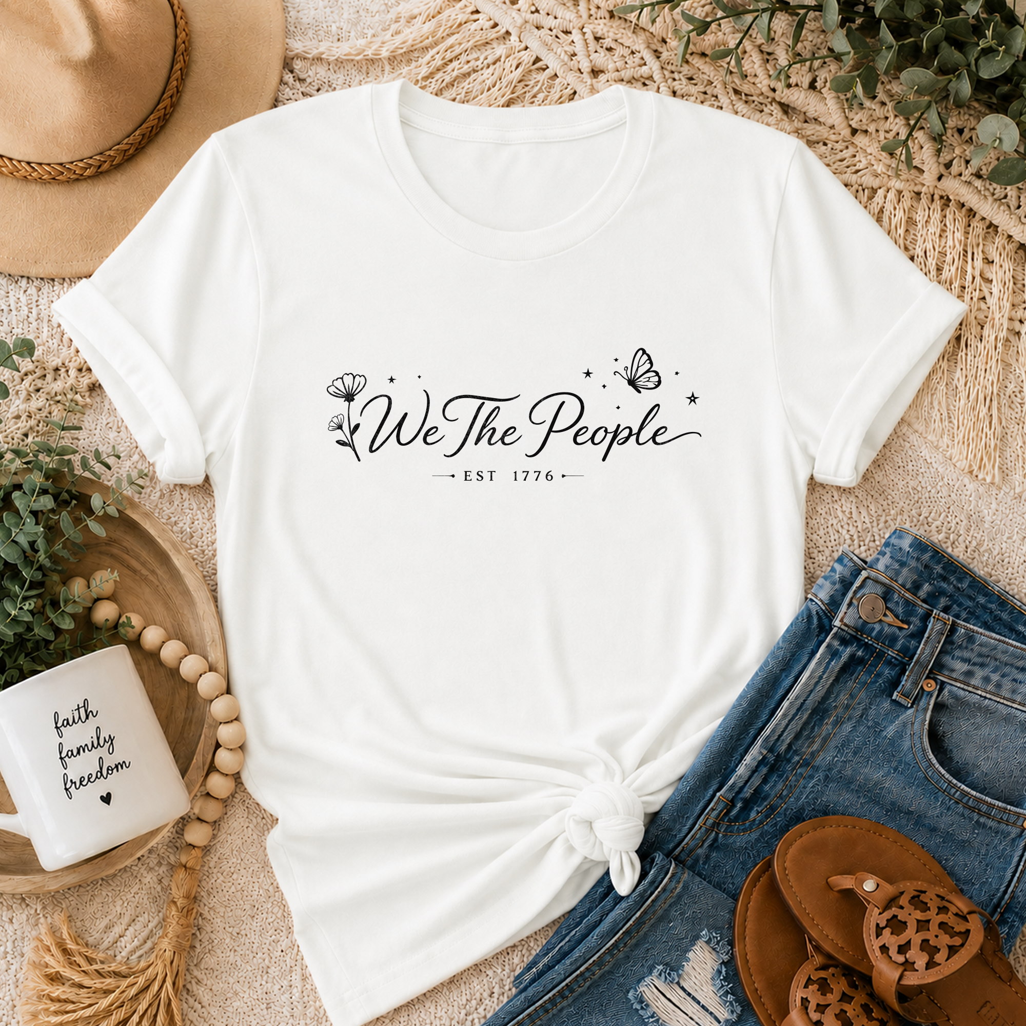 We The People Patriotic Tee